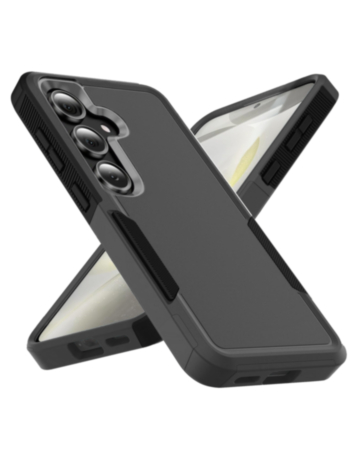 Dual Layers Shockproof Strong Case for Galaxy S26FE (BLACK) (Only Ground Shipping)