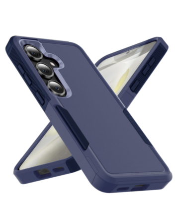 Dual Layers Shockproof Strong Case for Galaxy S26FE (BLUE) (Only Ground Shipping)