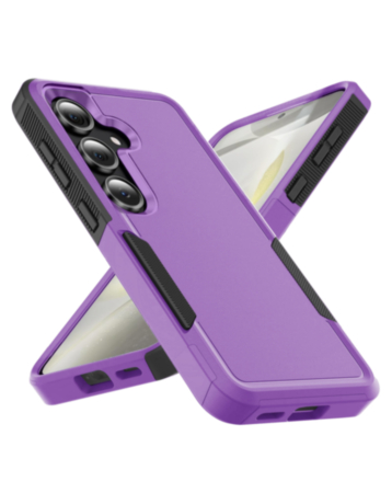 Dual Layers Shockproof Strong Case for Galaxy S26FE (PURPLE) (Only Ground Shipping)
