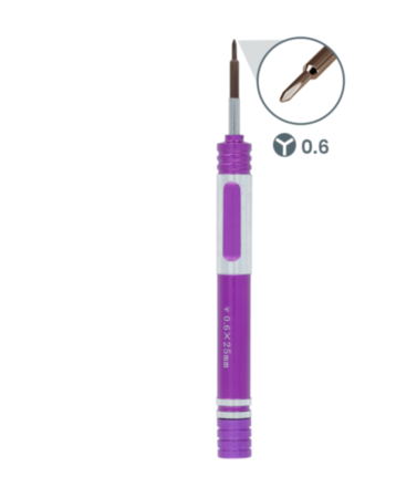 Triangle Mix Color Magnetic Screwdriver Tri Point Y0.6mm (Not Returnable)
