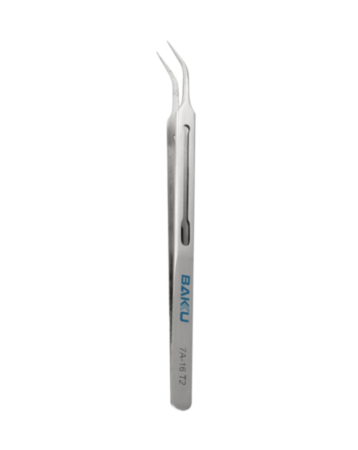 BAKU 7A-16 T2 Non-Magnetic Stainless Steel Tweezers for Cutting Jumper Wires
