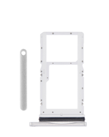 Sim Card Tray For Galaxy Tab A7 10.4" (T505 / T507 / 2020) (Silver)