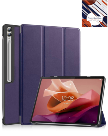 Smart Shockproof Stand Case - PURPLE for Galaxy Tab S10 Ultra / S9 Ultra / S8 Ultra (14.6") (Only Ground Shipping)