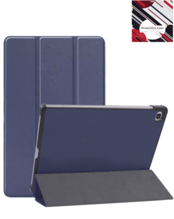 Smart Shockproof Stand Case for Galaxy Tab S6 lite 10.4" - DARK BLUE (Only Ground Shipping)