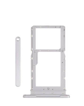 Dual Sim Card Tray For Galaxy Tab A8 10.5" (X205 / 2021) (Silver)