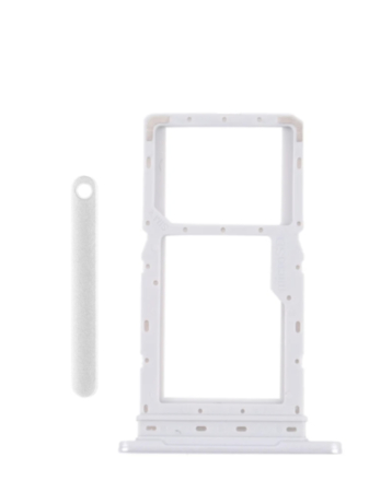 Single Sim Card Tray For Galaxy Tab A8 10.5" (X205 / 2021) (Silver)
