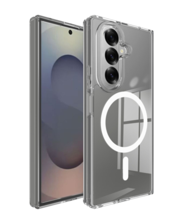 Galaxy Z Fold 7 Wireless Charging Case (Full Bottom Close) (CLEAR) for Galaxy Z Fold 8 Ultra / Fold 7 (Only Ground Shipping)