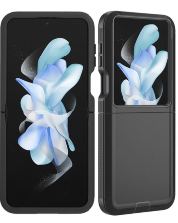 Heavy Duty Case for Galaxy Z Flip 8 (BLACK) (Only Ground Shipping)