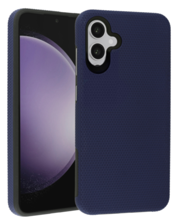 Galaxy A06 Shock Absorption Protective Dual Layer Case - NAVY BLUE (Only Ground Shipping)