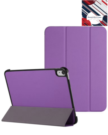 Smart Shockproof Stand Case - PURPLE for iPad Air 11 / 2024 / Air 4 / Air 5 / Pro 11 (1st / 2nd / 3rd / 4th) (Only Ground Shipping)