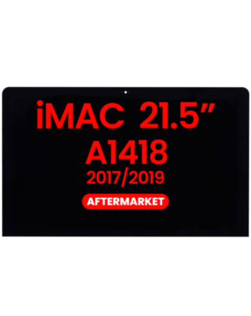 LCD Assembly (Aftermarket) for iMac 21.5" 4K (A1418, Mid 2017 / Early 2019) (LM215UH1 SDB1) (Only Ground Shipping)