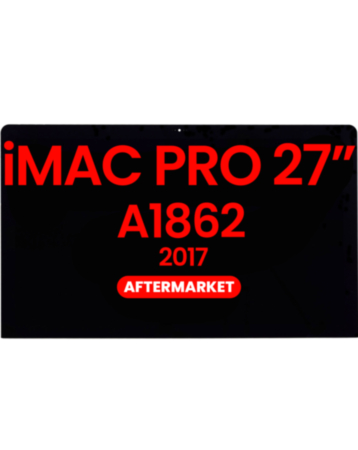 LCD Assembly (Aftermarket) for iMac Pro 27" 5K (A1862, Late 2017) (LM270QQ1 SDD1) (Only Ground Shipping)