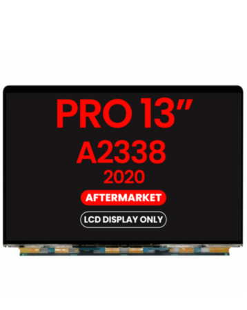 LCD Panel Only (M1) for MacBook Pro 13" (A2338 / Late 2020) (Aftermarket)