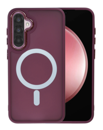 New Magnetic Wireless Charging Case -CHERRY for Galaxy A27 (Only Ground Shipping)
