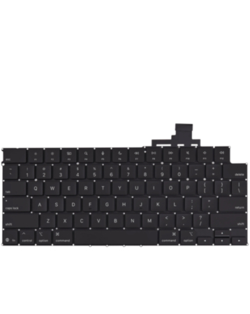 US Keyboard with Screws for MacBook Air 13" (A3240 / Early 2025) (US English)