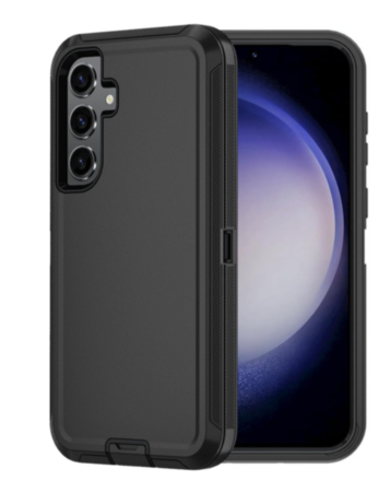 Heavy Duty Case for Galaxy A35 5G (BLACK) (Only Ground Shipping)