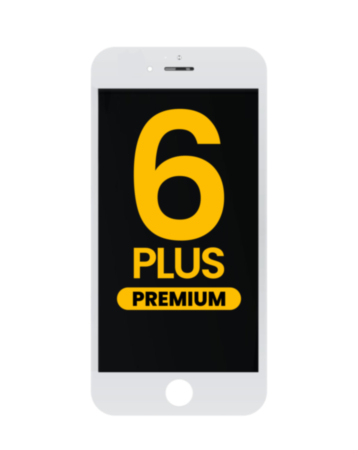 LCD Assembly for iPhone 6 Plus (WHITE) (Premium)