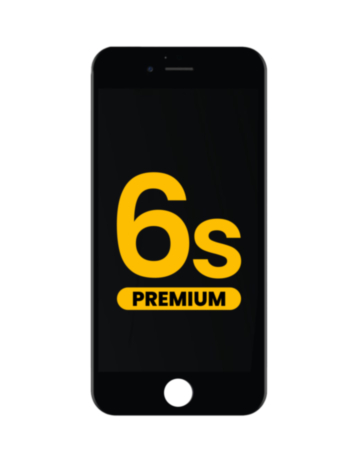 LCD Assembly with Steel Plate for iPhone 6S (BLACK) (Premium)