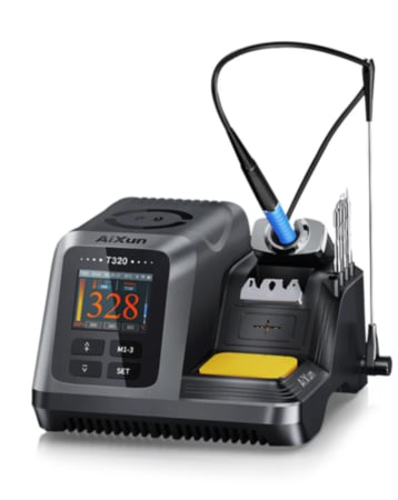 AiXun T320 Integrated Precision Smart Soldering Station Standard Kit with T210 Handle + 3 Soldering Tips (Only Ground Shipping)