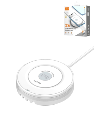 LDNIO AW003 QC3.0/PD Desktop Wireless Charger (32W) (Only Ground Shipping)