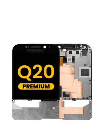 LCD Assembly with Frame for BlackBerry Classic Q20 (BLACK) (Premium)