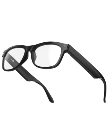 Ai Smart Glasses Open-Ear Speakers & Voice Assistant (BLACK) (Only Ground Shipping)
