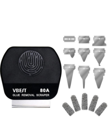 BEST 80A Double-sided Magnetic Glue Removal Spatula Set