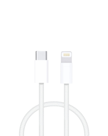 USB C-L Non-MFI Charging Data Cable (3 ft) (Pack of 10 / without Retail Box) (Only Ground Shipping)