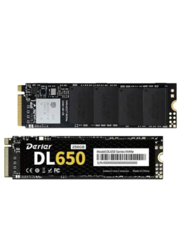 Derlar M.2 NVME PCIe 3.0 2280 256GB SSD Solid State Drive