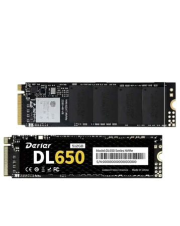 Derlar M.2 NVME PCIe 3.0 2280 512GB SSD Solid State Drive