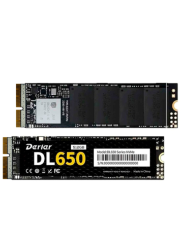 Derlar Series 3 NVME PCIe 3.0 512GB SSD Solid State Drive MacBook Air / Pro (A1465 / A1466 / A1398 / A1425)