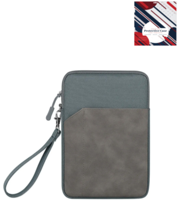 Universal 7-9 Inch Tablet Sleeve with Zipper Pocket and Wrist Strap (DARK GRAY) (Only Ground Shipping)