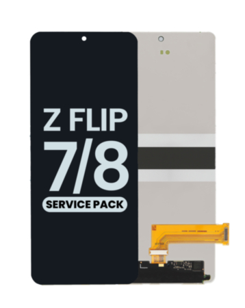 Inner OLED Assembly without Frame for Galaxy Z Flip 7 (F766) / Z Flip 8 (F776) (Service Pack)