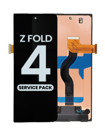 Outer Front OLED Assembly without Frame for Galaxy Z Fold 4 F936 (Service Pack)