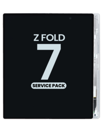 OLED Assembly with Frame for Galaxy Z Fold 7 F966 (SILVER) (US and International) (Service Pack)