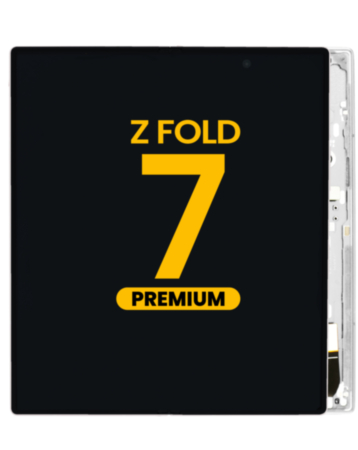 OLED Assembly with Frame for Galaxy Z Fold 7 F966 (SILVER) (US & International) (Premium)