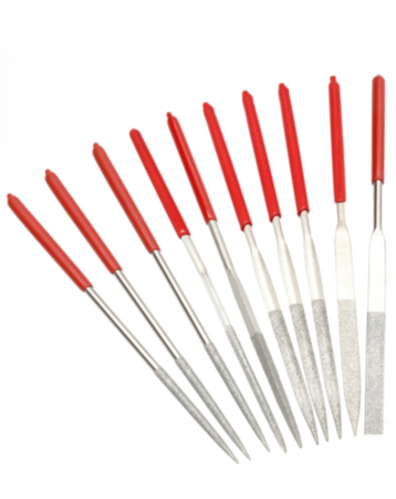 Diamond Needle File Set (10 Pcs)