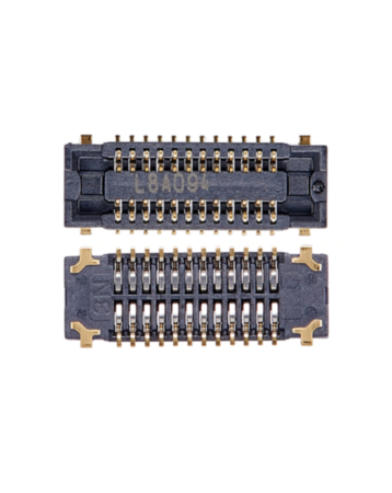 Order the Front Camera FPC Connector pack of 10 for the Galaxy A13 5G model A136U 2021, located on the motherboard, female type with 24 pins.
