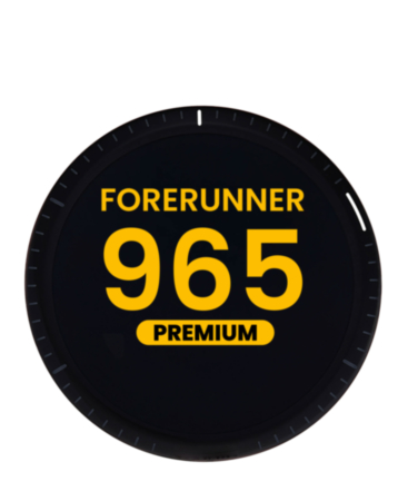 OLED Assembly without Frame for Garmin Forerunner 965 (2023) (Black) (Premium)