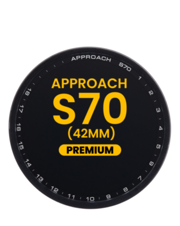OLED Assembly without Frame for Garmin Approach S70 (42mm) (2023) (Black) (Premium)