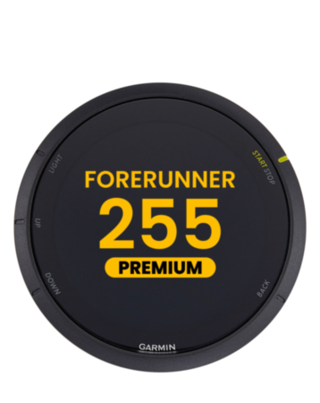 LCD Assembly with Frame for Garmin Forerunner 255 (2022) (Yellow) (Premium)