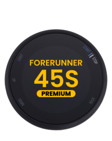 LCD Assembly with Frame for Garmin Forerunner 45S (2019) (Blue) (Premium)