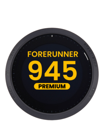 LCD Assembly with Frame for Garmin Forerunner 945 (2019) (White) (Premium)
