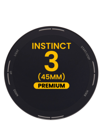OLED Assembly without Frame for Garmin Instinct 3 (45mm) (2025) (Black) (Premium)
