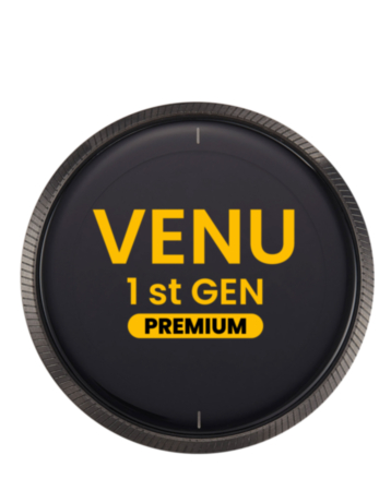 OLED Assembly with Frame for Garmin Venu 1st Gen (2019) (Black) (Premium)