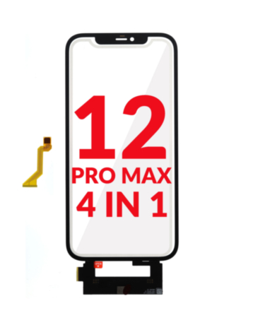G+ OCA PRO 4-in-1 (Front Glass + Frame + Short Touch + OCA) with IC for iPhone 12 Pro Max