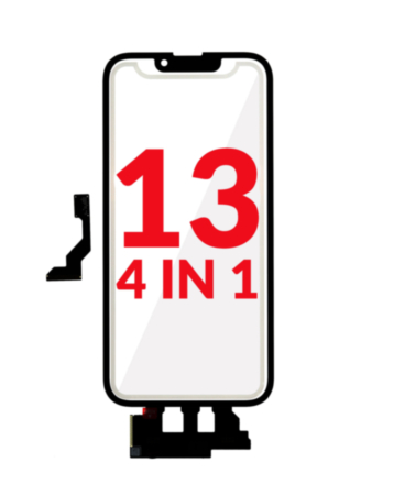 G+ OCA PRO (4in1) (Front Glass + Frame + Short Touch + OCA) without IC for iPhone 13
