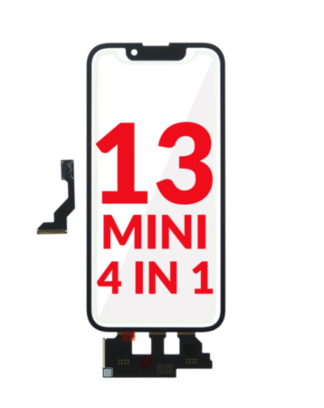 G+ OCA PRO 4-in-1 (Front Glass + Frame + Short Touch + OCA) without IC for iPhone 13 Mini