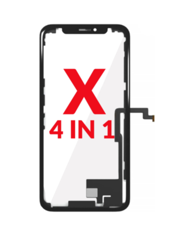 G+ OCA PRO 4-in-1 (Front Glass + Frame + Long Touch + OCA) for iPhone X