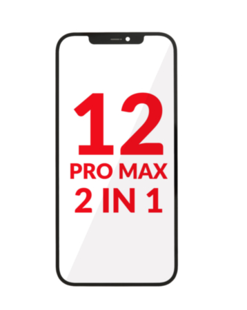 G+ OCA PRO 2-in-1 (Front Glass + OCA) for iPhone 12 Pro Max (Pack of 5)